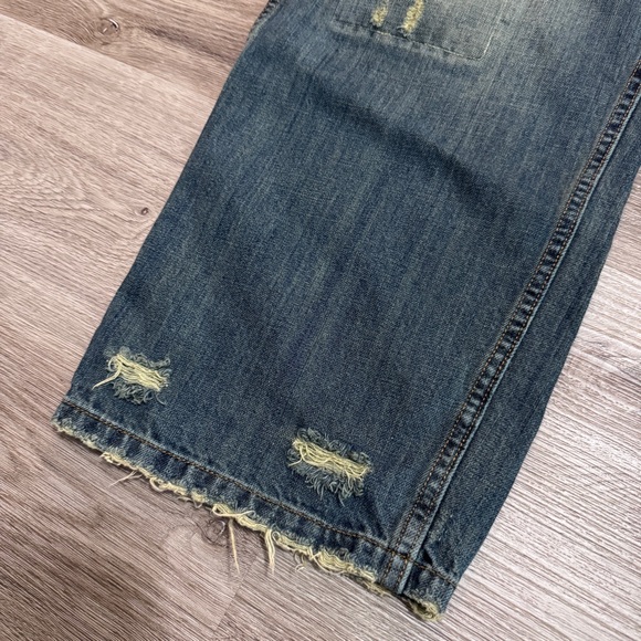 Magnolia Pearl Sanforized Processing Patchwork Jeans Pants One Size Denim Boho - Picture 3 of 10